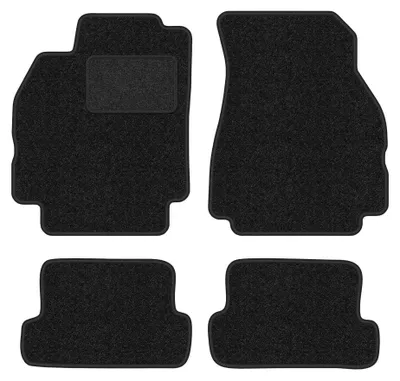 Produktbild von Velours-Fußmatten für Renault Megane II CC 2003-2010 (Coupé/Cabrio) – 4-tlg, Anthrazit, passgenau – Wielganizator ANTHRA