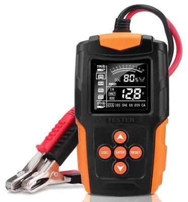 12V/24V Autobatterie-Tester LCD-Analysator Diagnosegerät