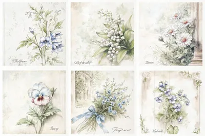 Produktbild von Reispapier-Set 14,8×14,8 cm – RSM174 – Winterwald mit Bach – ITD Collection