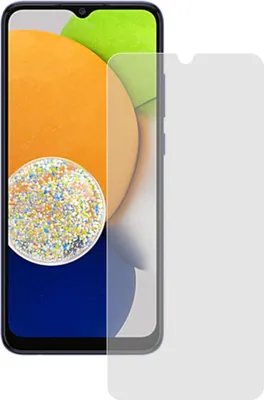 Image de 3x film de protection antireflet pour Samsung Galaxy A03 film de protection d'écran satiné antibactérien antifingerprint
