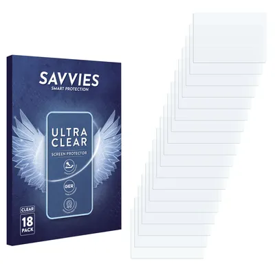 Produktbild von 18x Für Jura Z8 Schutzfolie Savvies Displayschutz Display Schutz Folie Klar Transparent
