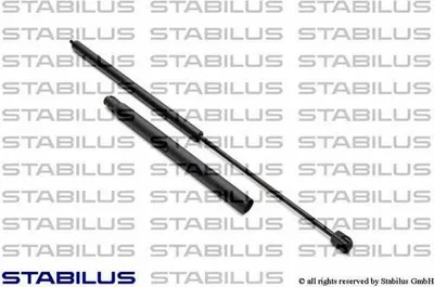 Productafbeelding van Stabilus gasveer, motorkap, rechts, artikelnummer 3474XK