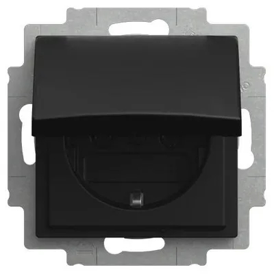 Produktbild von Busch-Jaeger SCHUKO® Steckdosen-Einsatz mit Klappdeckel, Busch-balance® SI, 1 Stk.