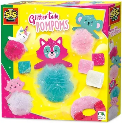 Immagine prodotto di SES Pompon di tulle glitterato 14677