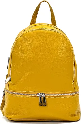 Produktbild von Florence Leder Rucksack Cityrucksack gelb OTF612Y