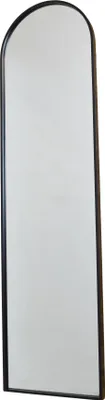 Produktbild von Fragix Ark Wandspiegel - Schwarzes Metall - 120x40