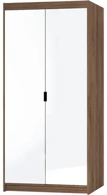 Produktbild von Kleiderschrank mit Spiegel ELENI 2D eiche lefkas