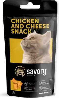 Produktbild von Herzhafter Hähnchen- und Käse-Snack - Leckerbissen für die Katze