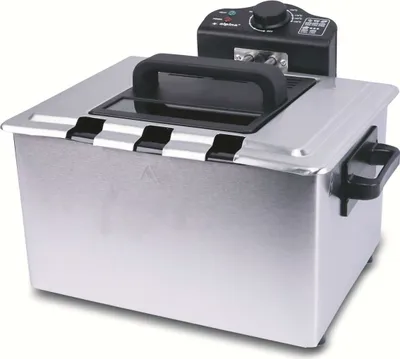 Produktbild von Alpina 8711252182001 Fritteuse, Edelstahlgehäuse, herausnehmbarer 5 l Ölbehälter