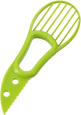 Immagine prodotto di Affetta avocado Koopman, plastica, 18 cm, verde