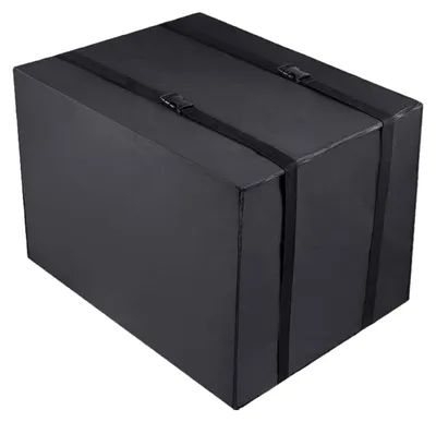 Produktbild von Wasserdichte Isolierabdeckung für Fensterklimaanlagen, Schwarz – 53 x 40 x 40 cm
