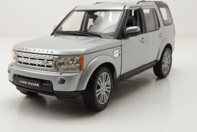 Produktbild von Welly 24008S Land Rover Discovery 4 2010 silber 1:24