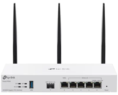 Productafbeelding van TP-Link Festa FR365 V1.2 - Draadloze router met 5-poorts switch - 1 GbE - WAN-poorten: 6 - Wi-Fi 6 - Dual-band - geschikt voor wandmontage
