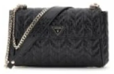 Produktbild von Guess GUESS Stacey Convertible Umhängetasche Schwarz