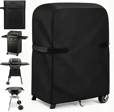 Obrázok produktu pre Kryt na gril 82 x 66 x 110 cm, Vodoodolný, 420D Oxford, UV Ochrana, pre Záhradu