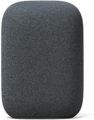 Produktbild von Google Nest Audio, Google Assistant, Oval, Anthrazit, Kunststoff, Chromecast, Chromecast Audio, Android, iOS