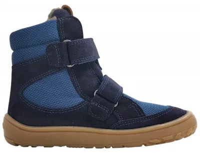 Imagen del producto de Froddo: Zapatos para niños, botas para niños, cierre de velcro, zapatos tipo "barefoot", color azul, para uso casual