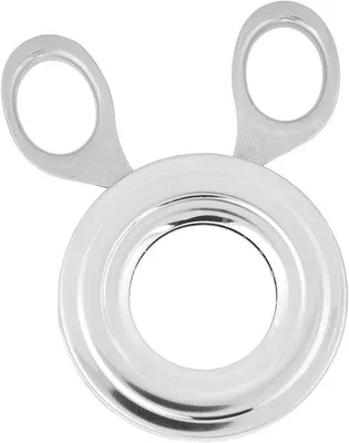 Productafbeelding van Eiersnijder - Keukengereedschap - Eieren Bereiden - Roestvrij Staal - 12 x 10 x 3 cm - Zilverkleurig
