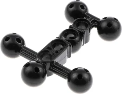 Produktbild von 1x Lego Bionicle Hero Factory Figuren Torso schwarz 5 Kugelgelenk 4667277 98590