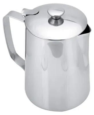Produktbild von Milchkännchen mit Deckel, Edelstahl Milchkanne 1000ml