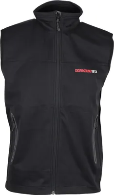 Produktbild von Didriksons Expel Men's Vest - Fleecejacke, Größe:S, Farbe:black