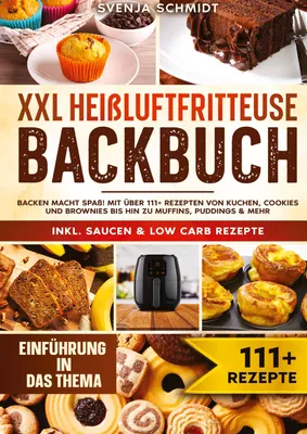 Produktbild von XXL Heißluftfritteuse Backbuch