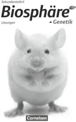 Obrázek produktu pro Biosphäre Sekundarstufe II - Themenbände - Genetik - Lösungen zum Schülerbuch