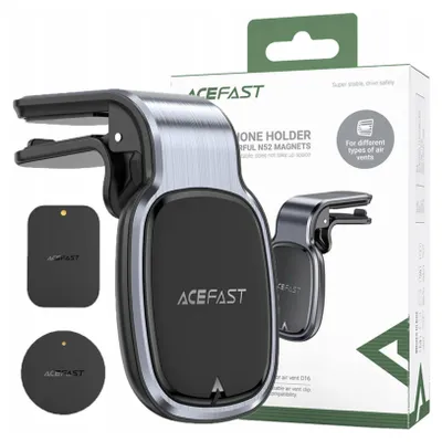 Immagine prodotto di Acefast Supporto magnetico per telefono da auto per griglia di ventilazione grigio (D16 grigio)