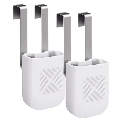 Produktbild von Stainless Steel Toilet Tank Cleaner Holder with Adjustable Hook, Hanging Toilet Cleaner Caddy,Verhindert Verschmutzung & Rš¹ckst?nde