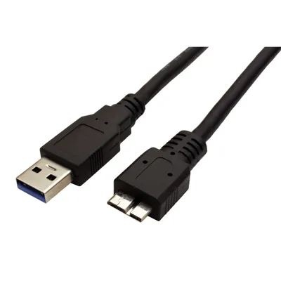 Obrázek produktu pro ROLINE USB 5Gbps kabel USB3.0 A(M) - microUSB3.0 B(M), 3m, černý (11.02.8877)