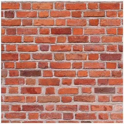 Produktbild von Wallario Sticker / Aufkleber für Kühlschrank / Geschirrspüler / Küchenschränke, selbstklebende Folie - 60 x 60 cm, Motiv: Rote Ziegelsteinwand - Backsteine