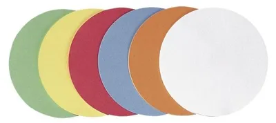 Immagine prodotto di Franken UMZH1099 Biglietto di presentazione - cerchio piccolo, 95 mm, assortiti, 250 pezzi