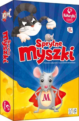 Produktbild von Sprytne myszki Familienspiel Brettspiel