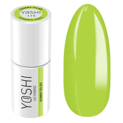 Produktbild von Yoshi | Hybridlack 115 Sunny Isles - 6 Ml - Saftiges Grün - Sommerkollektion - Uv Hybridlack