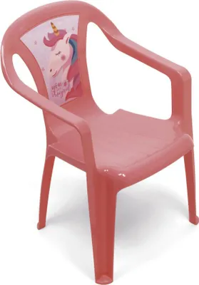 Immagine prodotto di Seggiolone Unicorn 51 x 36,5 cm in polipropilene rosa