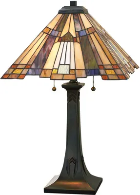 Produktbild von Elstead Inglenook Tischleuchte E27 2-fach Valiant Bronze