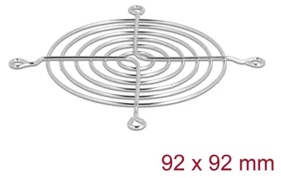 Productafbeelding van Delock ventilatierooster, 92 x 92 mm, zilver