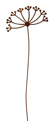 Produktbild von Edelrost Gartenstecker Pusteblume 113 cm Rost Gartendeko