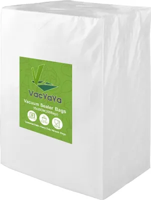 Zdjęcie produktu dla Vacyaya Worki Woreczki Do Zgrzewarki Próżniowej Do Żywności 15X25Cm 200Szt