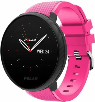 Produktbild von Strap-it Polar Ignite 3 Silikonarmband (Rosa)