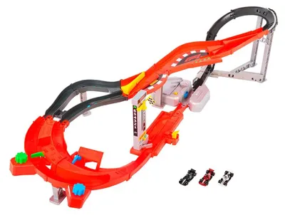Obrázek produktu pro Hot Wheels JMC90, Sada vozidla a trati, 5 rok/roky, D, Plast, Vícebarevný