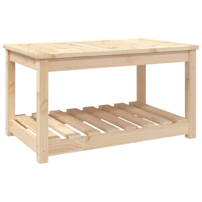 Produktbild von vidaXL Gartentisch 82,5x50,5x45 cm Massivholz Kiefer