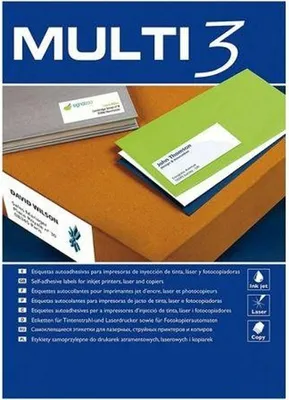 Zdjęcie produktu dla Naklejki Apli 4719 Multi3/ 52,5 x 29,7 mm/ 100 arkuszy