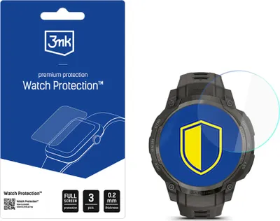 Produktbild von Hybridglas für Garmin Instinct Crossover Amoled, 3mk Watch Protection, 3 Stück