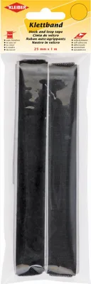 Image de KLEIBER 81901 KLEIBER Bande Velcro, autocollante, noire