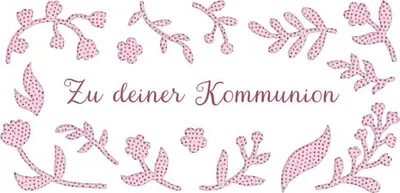 Produktbild von Kuvert für einen Geld- oder Gutschein - Zu deiner Kommunion