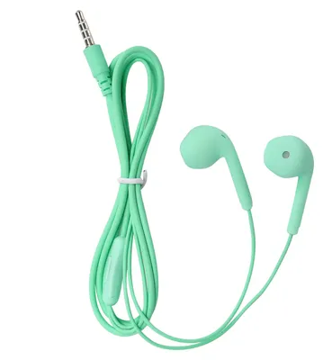 Produktbild von U19 Kabelgebundener Universal-Kopfhörer mit 3,5-mm-Klinkenstecker, HiFi-Musikfunktion und Kabelfernbedienung für Mobiltelefone (Grün)