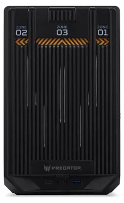 Produktbild von Acer DC.Z3XEE.001, Desktop, PC, Schwarz, Weiß, Mini-ITX, Kunststoff, Stahl, Multi