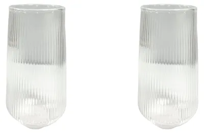 Produktbild von Mulex Stripe-Glas 2er-Set Longdrinkglas Saftgläser