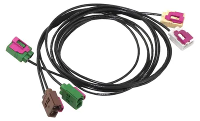 Für VW Touareg II 7P Navi RNS 850 Original Kufatec Kabelbaum TV Antennen Module in der Farbe von KUFATEC GmbH & Co. KG